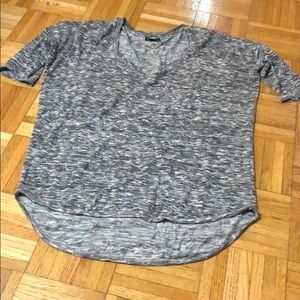 Express Oversized Quarter Length Sleeve T—Shirt